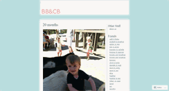 Desktop Screenshot of bbandcb.wordpress.com