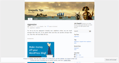 Desktop Screenshot of grepolistips.wordpress.com