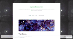 Desktop Screenshot of mymindmoonstars.wordpress.com