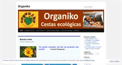 Desktop Screenshot of organikopuravida.wordpress.com