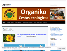 Tablet Screenshot of organikopuravida.wordpress.com