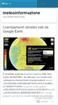 Mobile Screenshot of meteoinformazione.wordpress.com