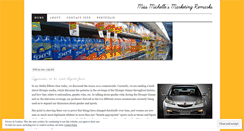 Desktop Screenshot of missmichellemarketing.wordpress.com