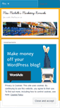Mobile Screenshot of missmichellemarketing.wordpress.com