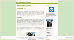 Desktop Screenshot of mineayu.wordpress.com