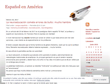 Tablet Screenshot of espanolenamerica.wordpress.com