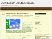 Tablet Screenshot of depression0.wordpress.com