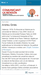 Mobile Screenshot of comunicantlarevolta.wordpress.com