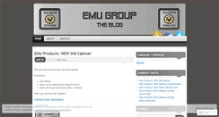 Desktop Screenshot of emugroupproducts.wordpress.com