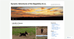 Desktop Screenshot of dappledoxiestaff.wordpress.com