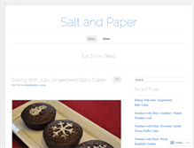 Tablet Screenshot of dashofsaltandpaper.wordpress.com