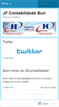 Mobile Screenshot of jfcontabilidade.wordpress.com