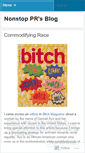 Mobile Screenshot of nonstoppr.wordpress.com