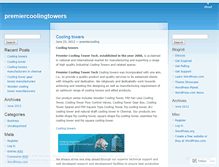 Tablet Screenshot of premiercoolingtowers.wordpress.com