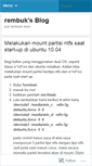 Mobile Screenshot of justforau.wordpress.com