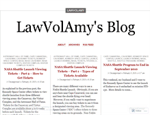 Tablet Screenshot of lawvolamy.wordpress.com