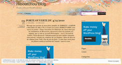 Desktop Screenshot of hiboutchou.wordpress.com