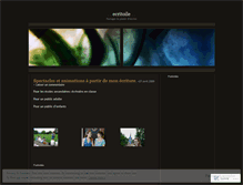 Tablet Screenshot of ecritoile.wordpress.com