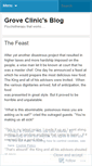 Mobile Screenshot of groveclinic.wordpress.com