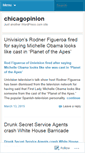 Mobile Screenshot of chicagopinion.wordpress.com
