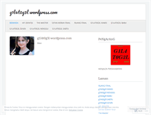 Tablet Screenshot of g1l4t0g3l.wordpress.com