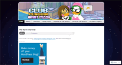 Desktop Screenshot of clubpenguiniwantpizza.wordpress.com
