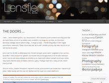 Tablet Screenshot of lensfler.wordpress.com