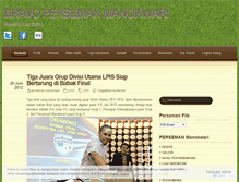 Tablet Screenshot of persemanmanokwari.wordpress.com