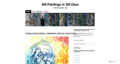 Desktop Screenshot of 365paintings.wordpress.com