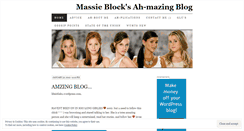 Desktop Screenshot of massofficialblog.wordpress.com