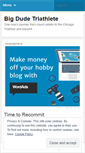 Mobile Screenshot of bigdudetri.wordpress.com