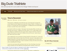 Tablet Screenshot of bigdudetri.wordpress.com