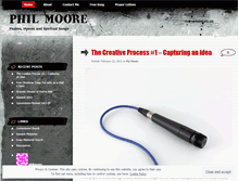 Tablet Screenshot of philmooremusic.wordpress.com