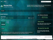 Tablet Screenshot of menzilnet.wordpress.com