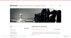 Desktop Screenshot of iforensic.wordpress.com