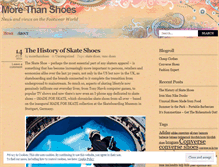 Tablet Screenshot of morethanshoes.wordpress.com