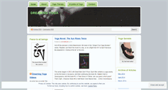 Desktop Screenshot of dreamingyoga.wordpress.com