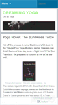 Mobile Screenshot of dreamingyoga.wordpress.com