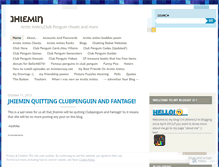 Tablet Screenshot of jhiemin45.wordpress.com