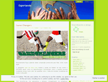 Tablet Screenshot of esportando.wordpress.com