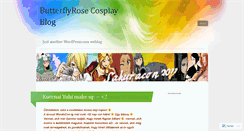 Desktop Screenshot of butterflyrose.wordpress.com