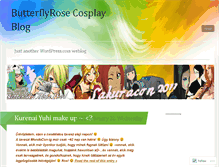 Tablet Screenshot of butterflyrose.wordpress.com