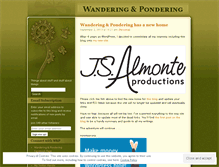 Tablet Screenshot of jsalmonte.wordpress.com