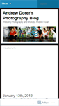 Mobile Screenshot of andrewdorerphotography.wordpress.com