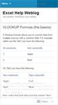 Mobile Screenshot of excelhelp.wordpress.com