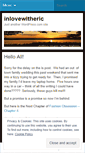 Mobile Screenshot of inlovewitheric.wordpress.com