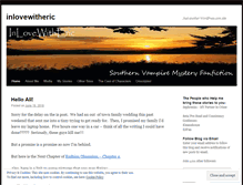 Tablet Screenshot of inlovewitheric.wordpress.com