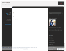 Tablet Screenshot of discordian.wordpress.com