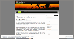 Desktop Screenshot of mikiersa.wordpress.com