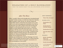 Tablet Screenshot of hhhandmaiden.wordpress.com
